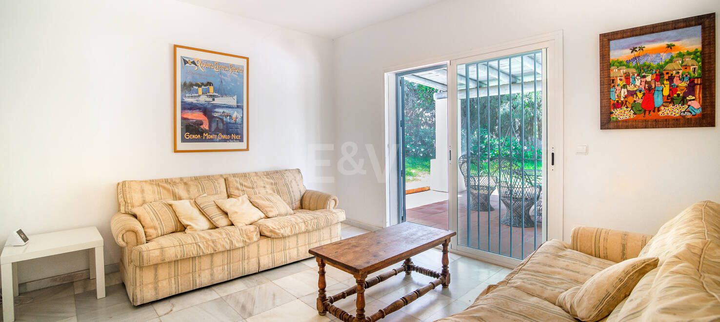 Cosy och Private Beachside villa i Cabopino