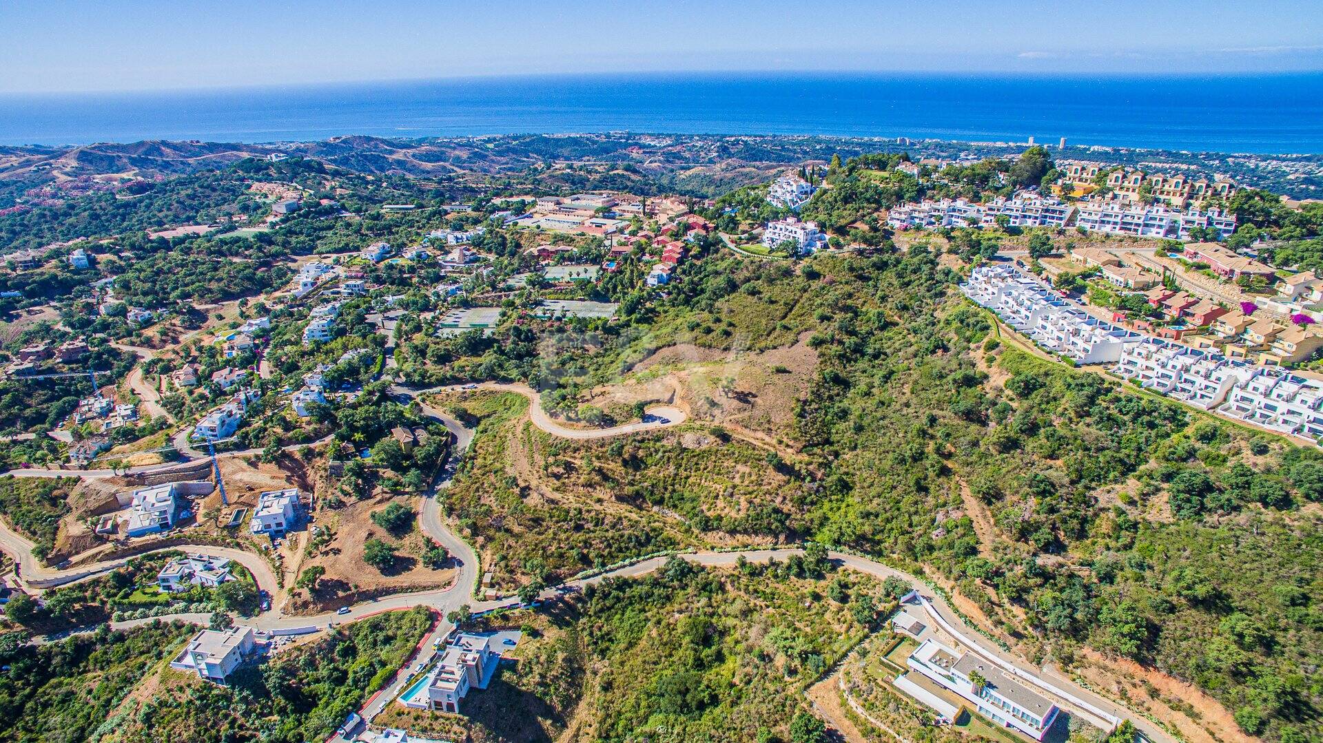 Sehr großes Grundstück mit herrlichem Meerblick in La Mairena