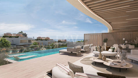 New Beachfront Resort Lägenhet i El Rosario