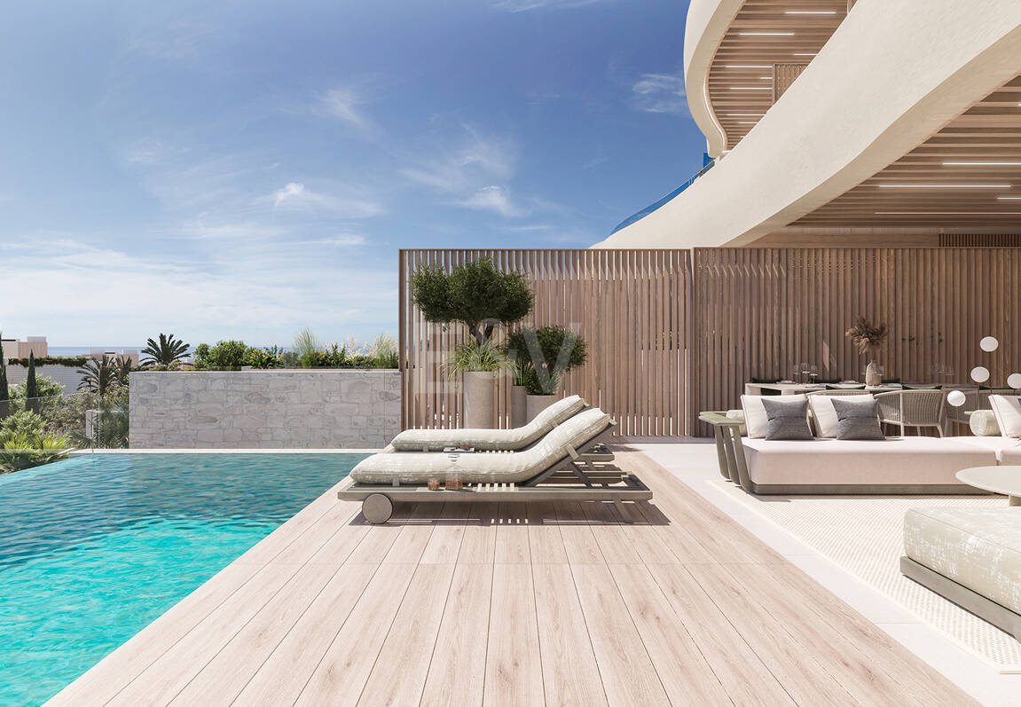 New Beachfront Resort Apartment in El Rosario