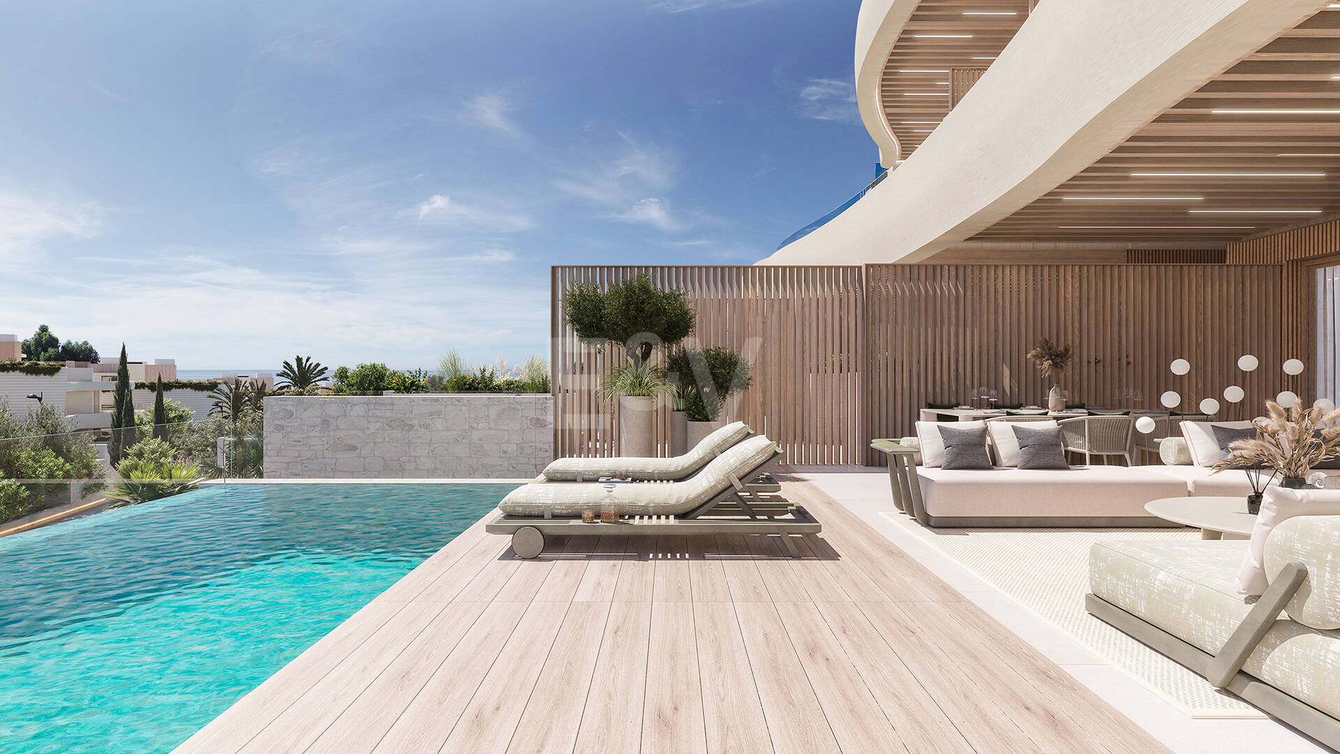 New Beachfront Resort Apartment in El Rosario