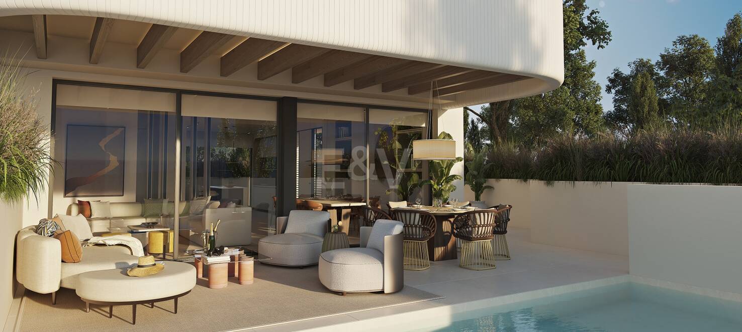 New Beachfront Resort Apartment in El Rosario