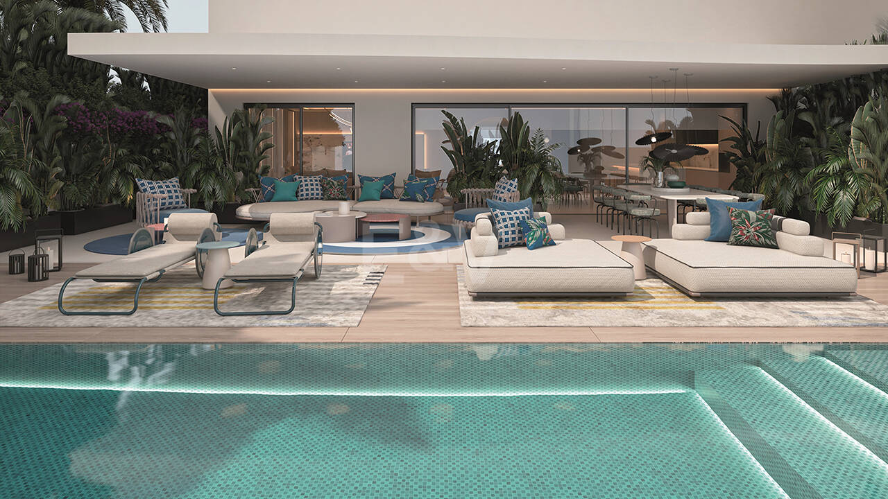 New Beachfront Resort Apartment in El Rosario