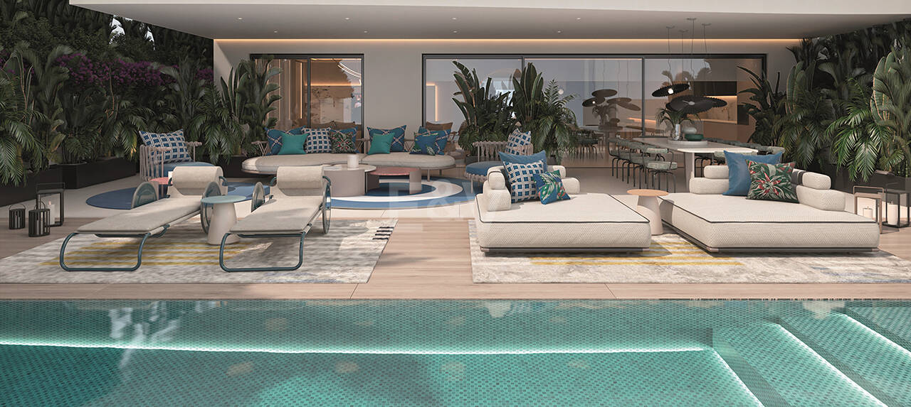 New Beachfront Resort Apartment in El Rosario