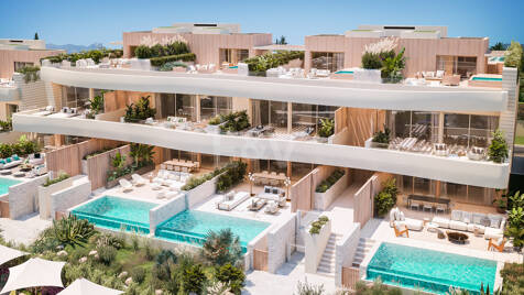 New Beachfront Resort Lägenhet i El Rosario