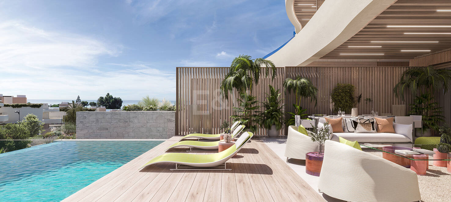 New Front Line Beach Resort Duplex Penthouse i El Rosario