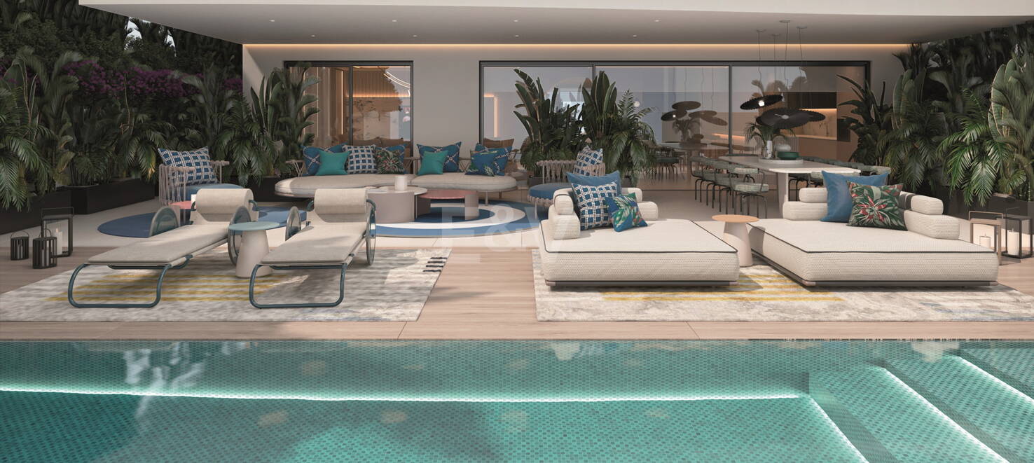 New Front Line Beach Resort Duplex Penthouse i El Rosario