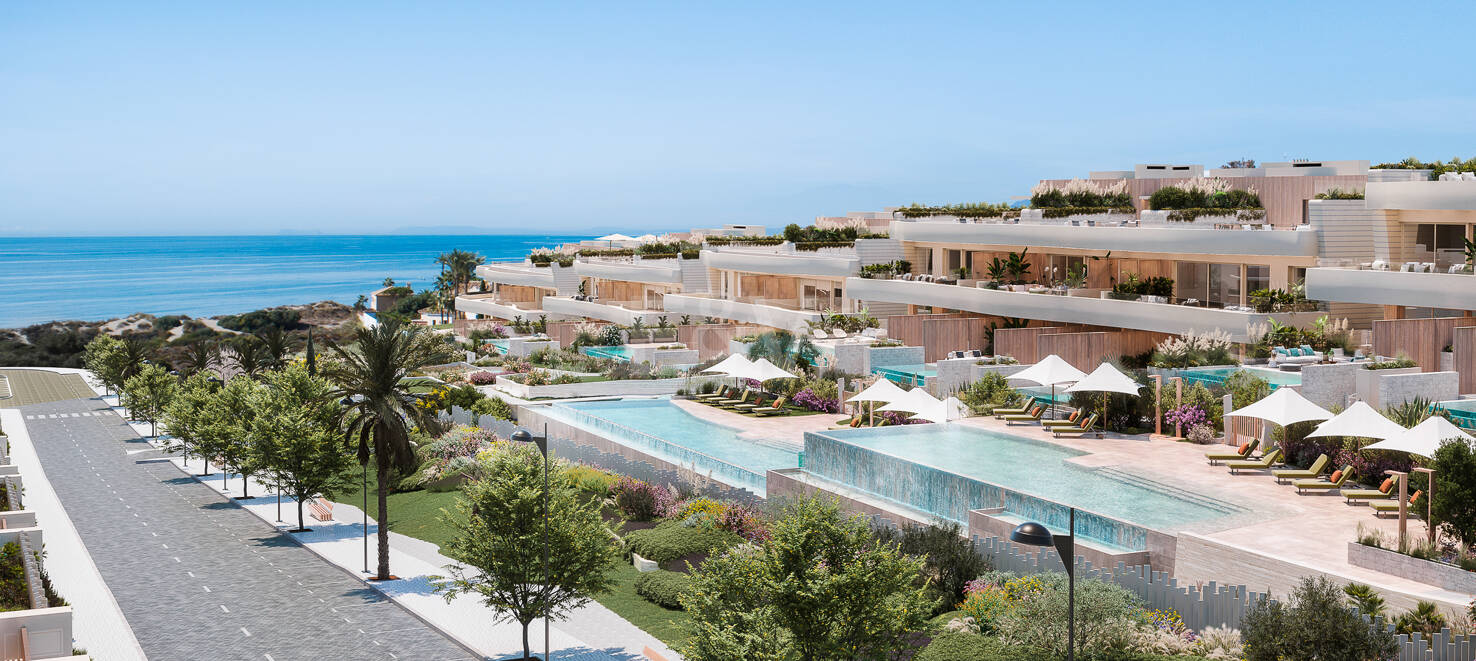 New Front Line Beach Resort Duplex Penthouse i El Rosario