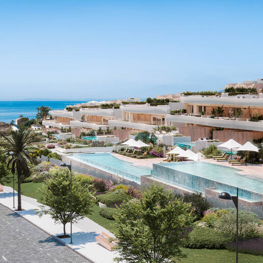 New Front Line Beach Resort Duplex Penthouse i El Rosario