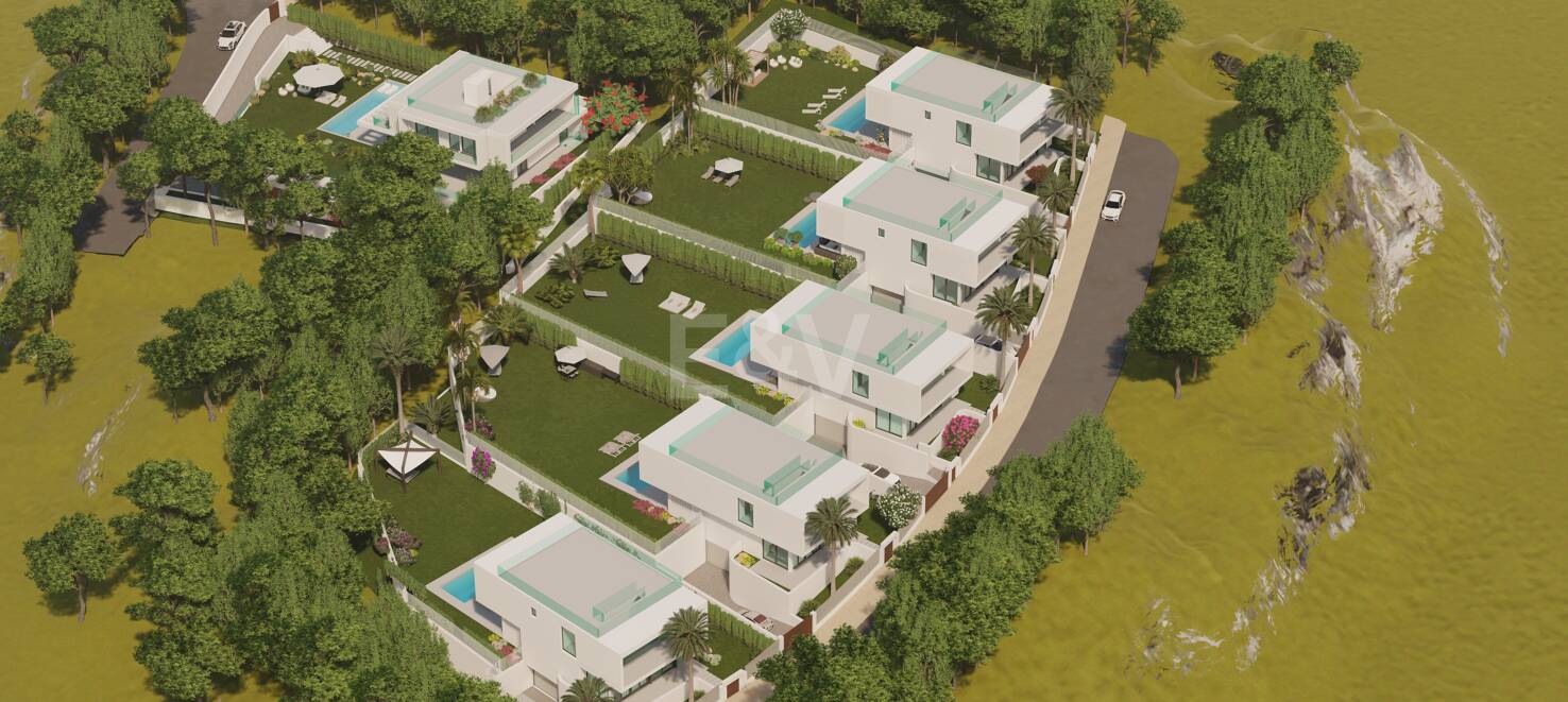 Ny Villa Project med pooler i Elviria