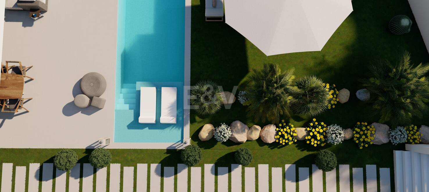 Ny Villa Project med pooler i Elviria