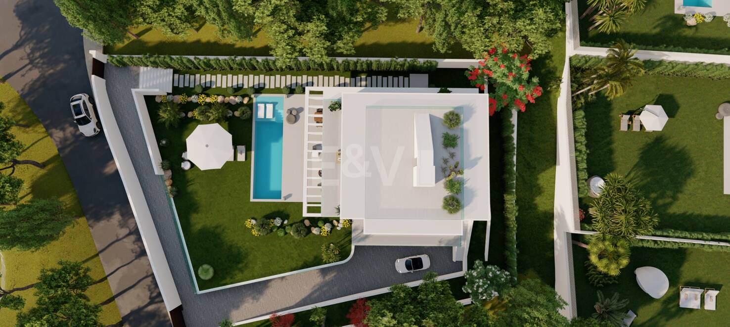 Ny Villa Project med pooler i Elviria