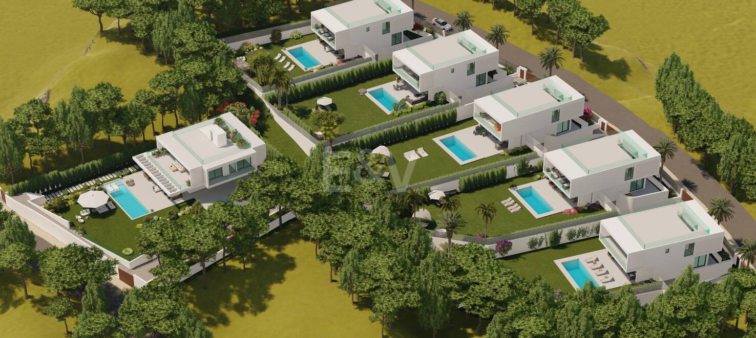 Ny Villa Project med pooler i Elviria