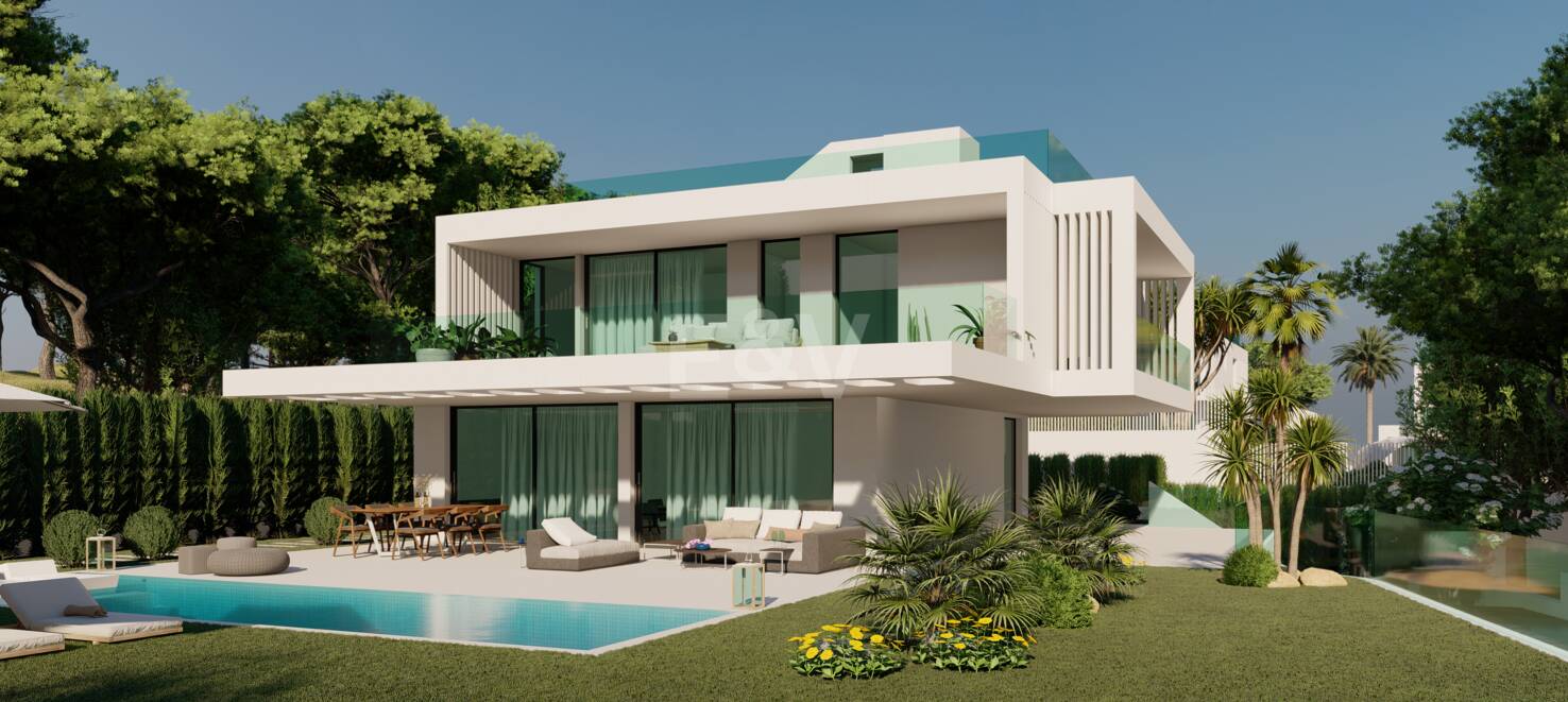 Ny Villa Project med pooler i Elviria