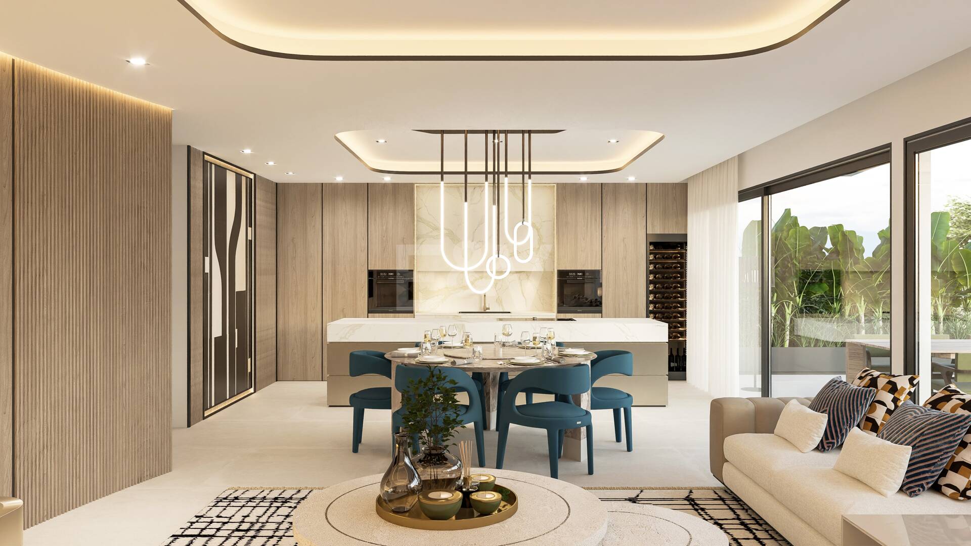 Luxury Beachfront Resort Townvilla in El Rosario