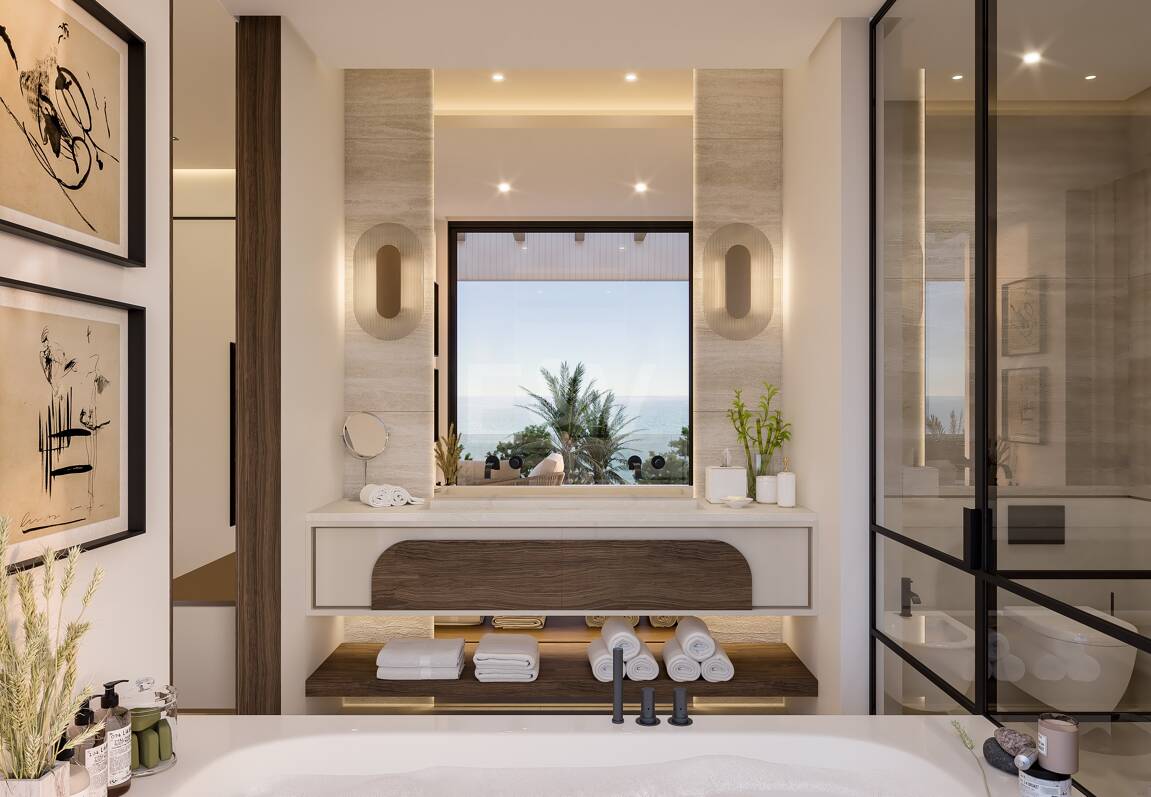 Luxury Beachfront Resort Townvilla in El Rosario