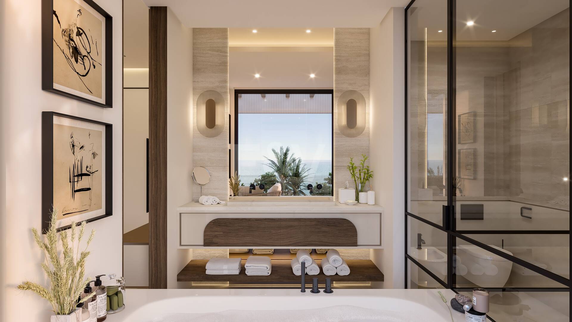 Luxury Beachfront Resort Townvilla in El Rosario