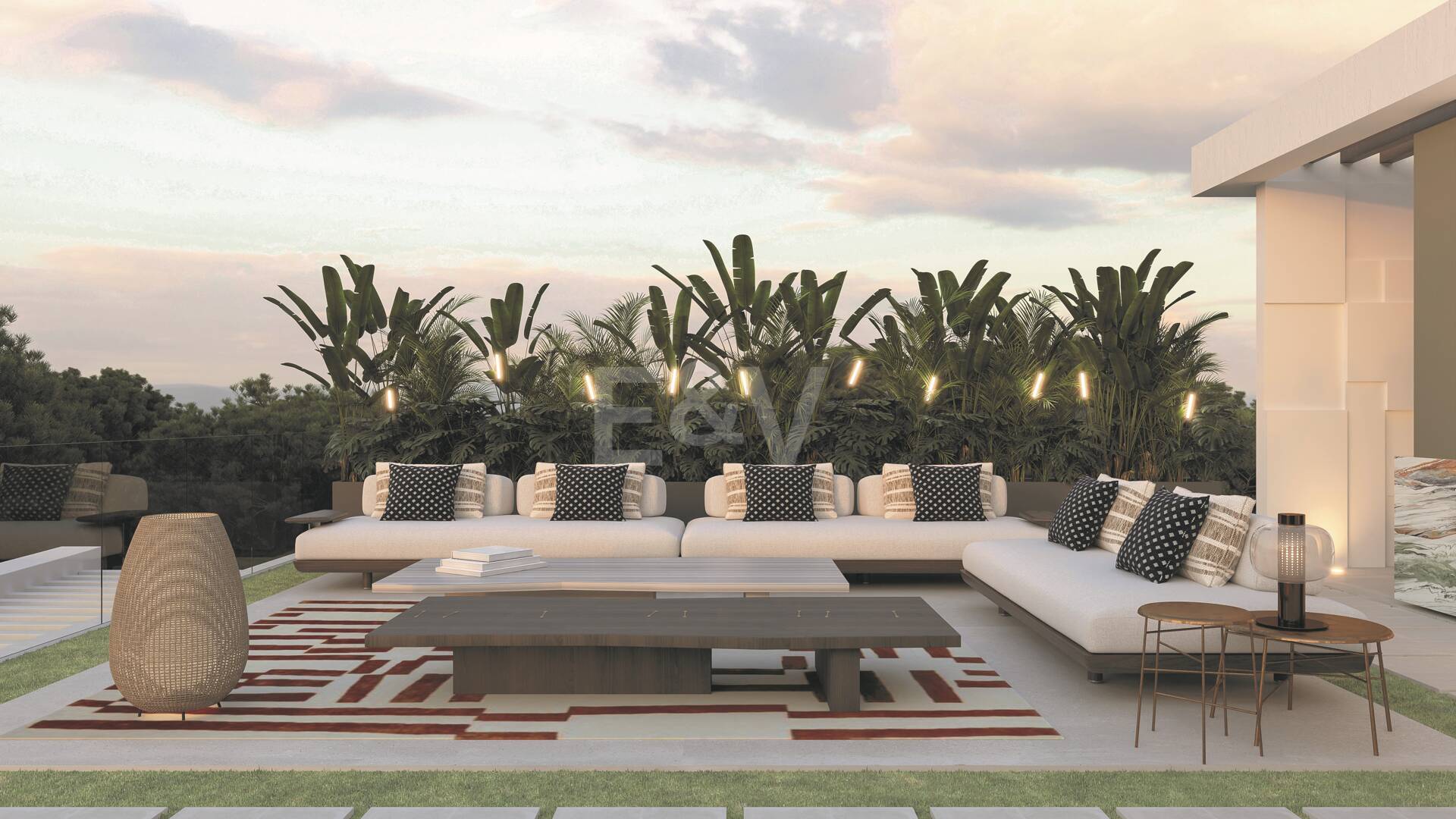 Luxury Beachfront Resort Townvilla in El Rosario