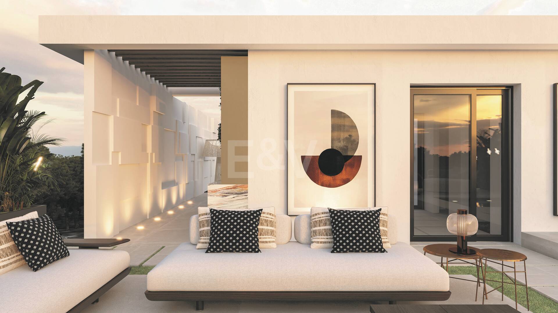 Luxury Beachfront Resort Townvilla in El Rosario