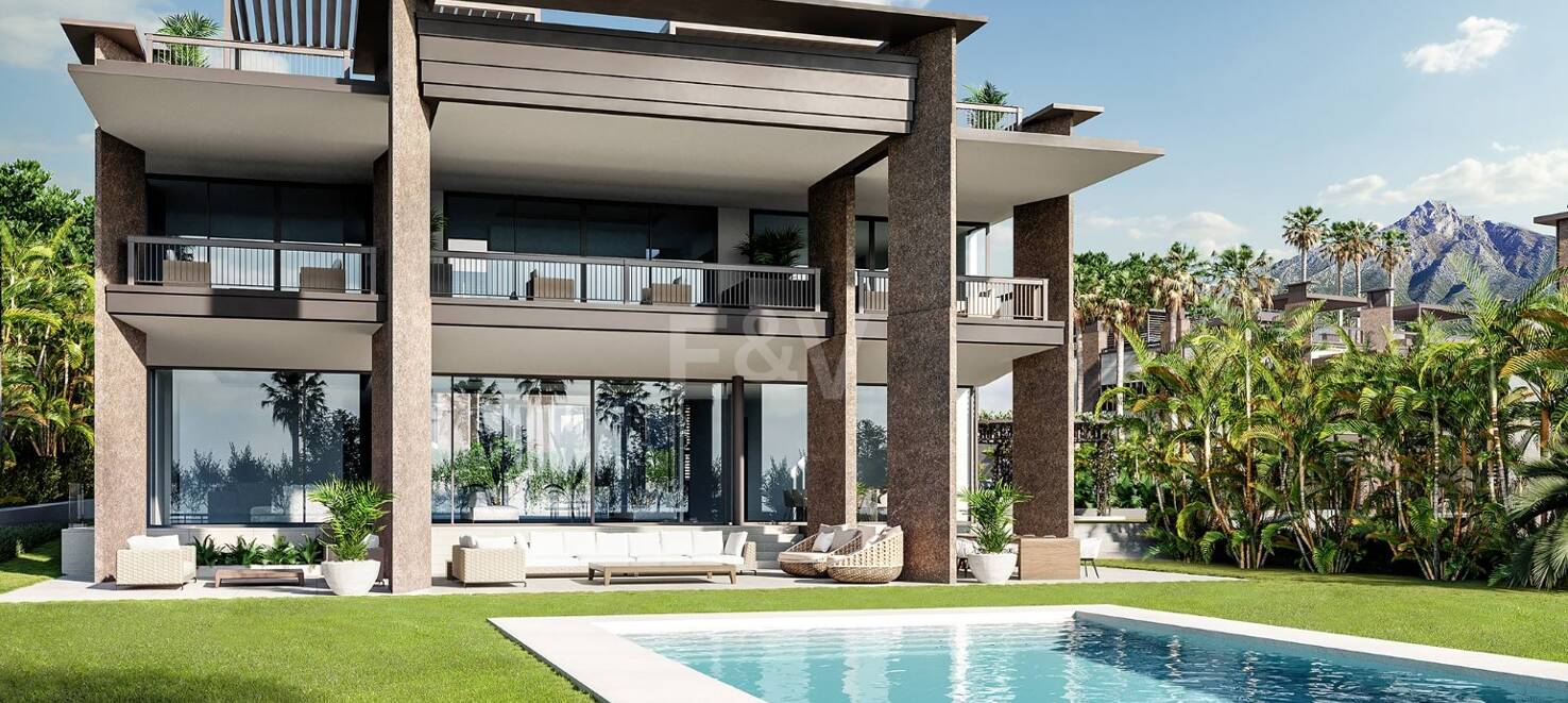 Villas Project in Nueva Andalucia, steps away from Puerto Banus