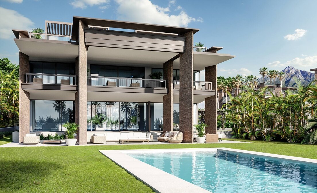 Villas Project w Nueva Andalucia, kilka kroków od Puerto Banus