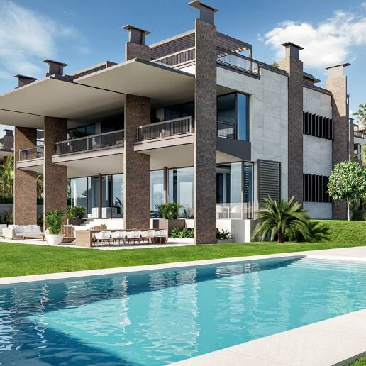 Villas Project in Nueva Andalucia, steps away from Puerto Banus