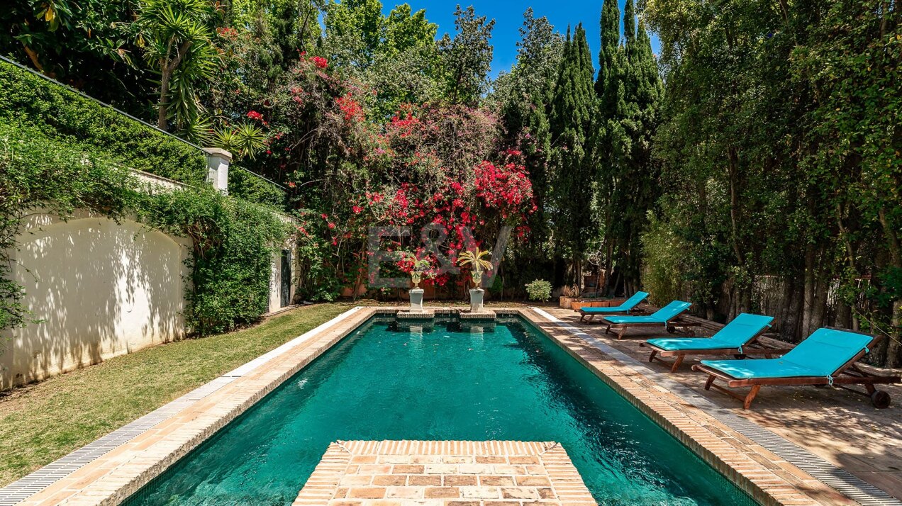 Unique family Villa in the Heart of Marbella on the Golden Mile