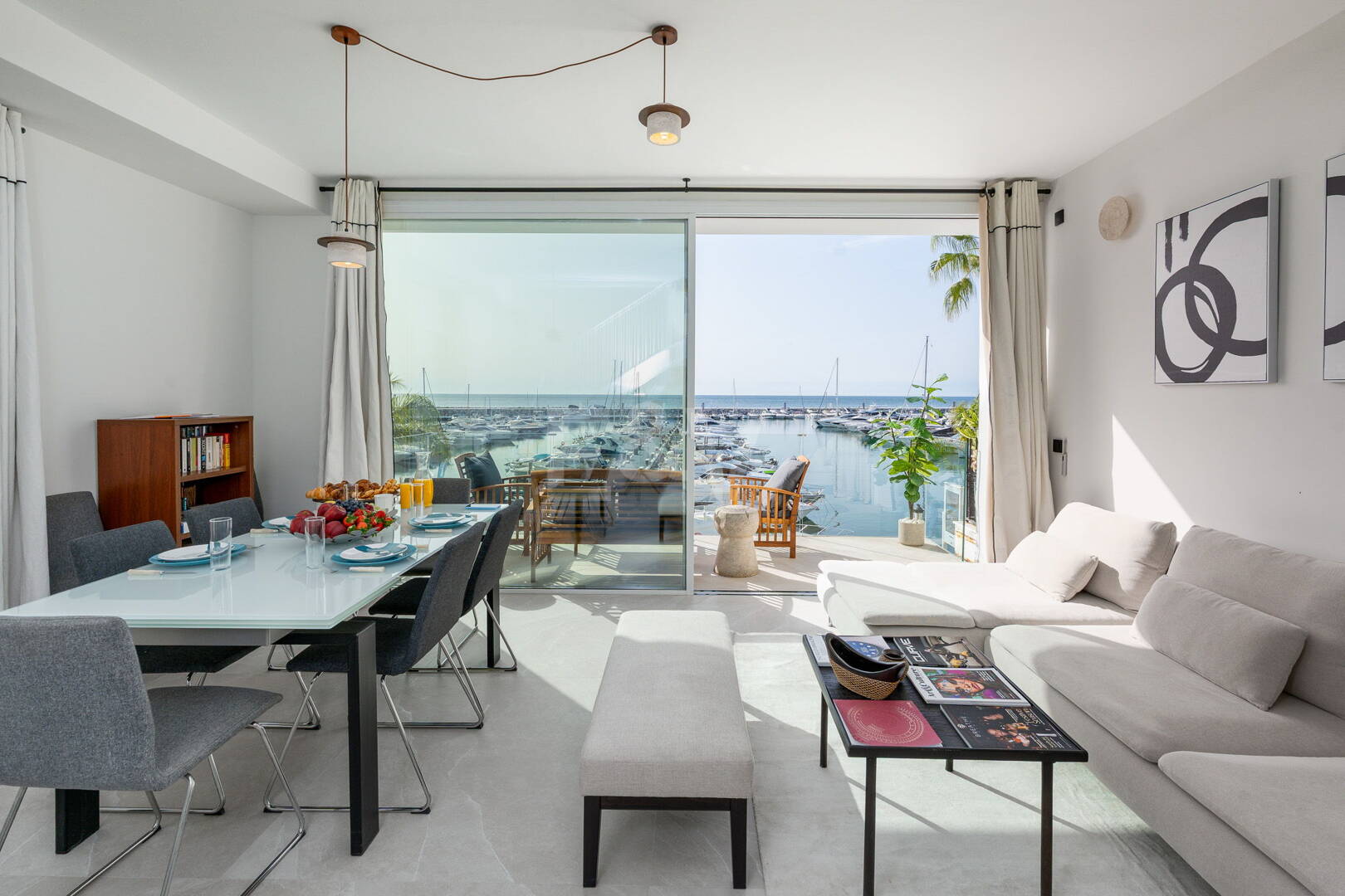 Spektakuläres Penthaus in Puerto Banus mit Hafenblick