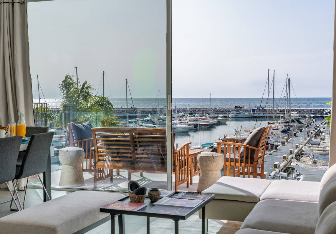 Spektakuläres Penthaus in Puerto Banus mit Hafenblick