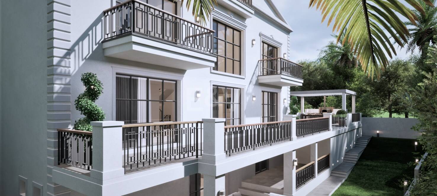 Chelsea stil designer Villa i Nueva Andalucia