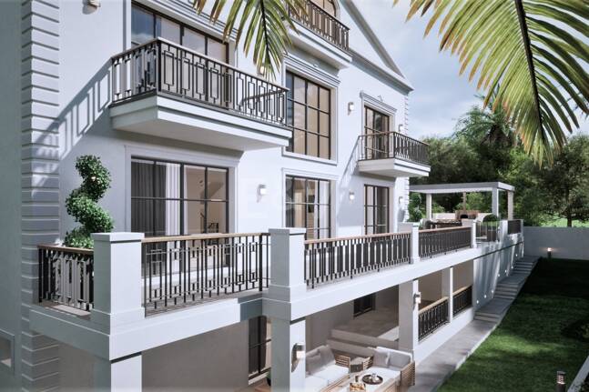 Chelsea-Stil Designer-Villa in Nueva Andalucía