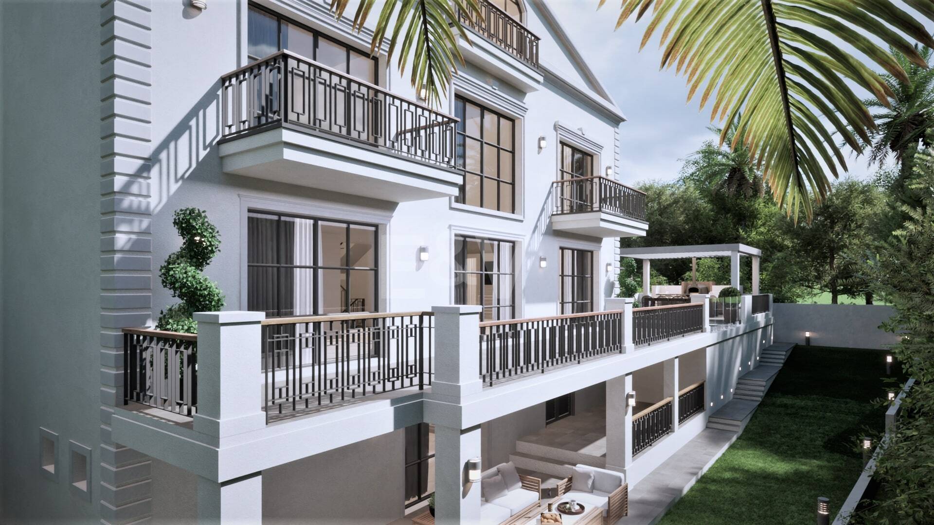 Chelsea styl designer Villa w Nueva Andalucia