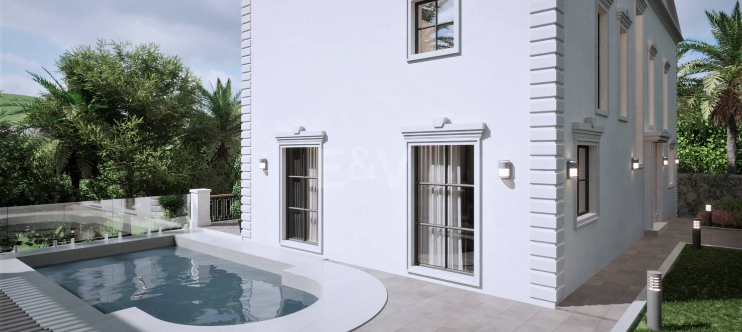 Chelsea stil designer Villa i Nueva Andalucia