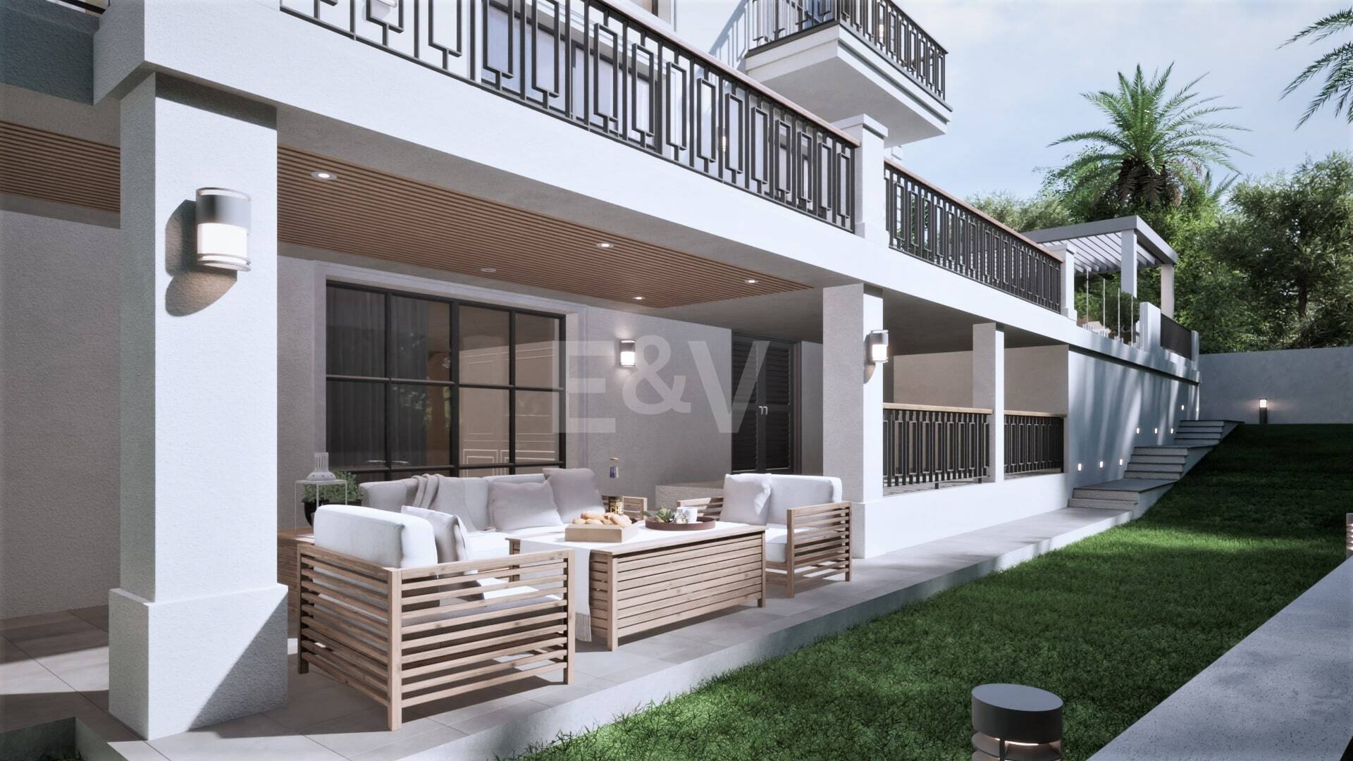 Chelsea-Stil Designer-Villa in Nueva Andalucía