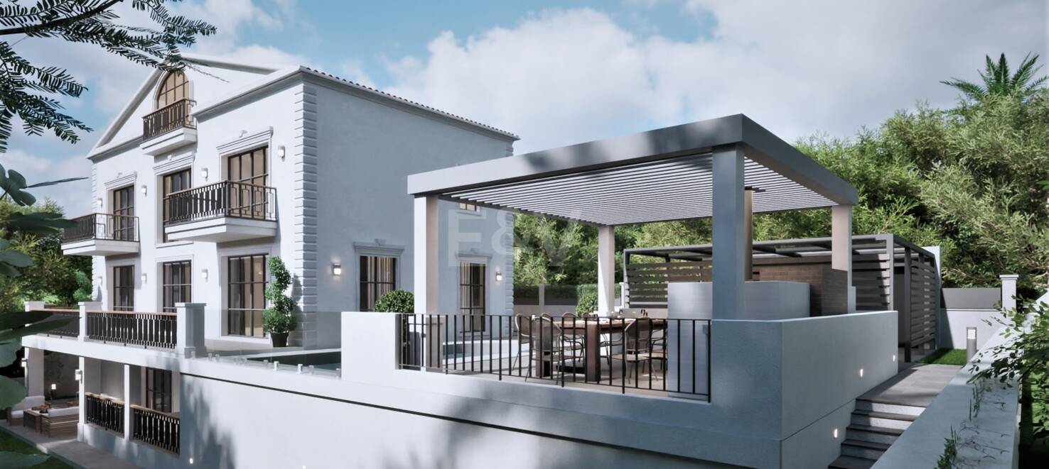 Chelsea stil designer Villa i Nueva Andalucia