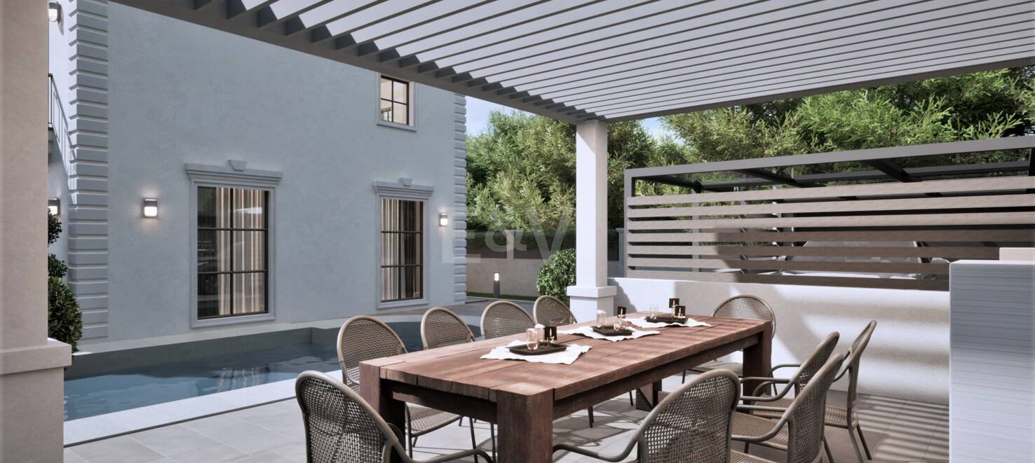 Chelsea stil designer Villa i Nueva Andalucia