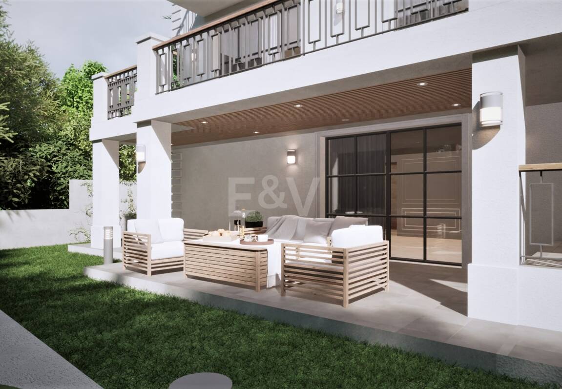 Chelsea-Stil Designer-Villa in Nueva Andalucía