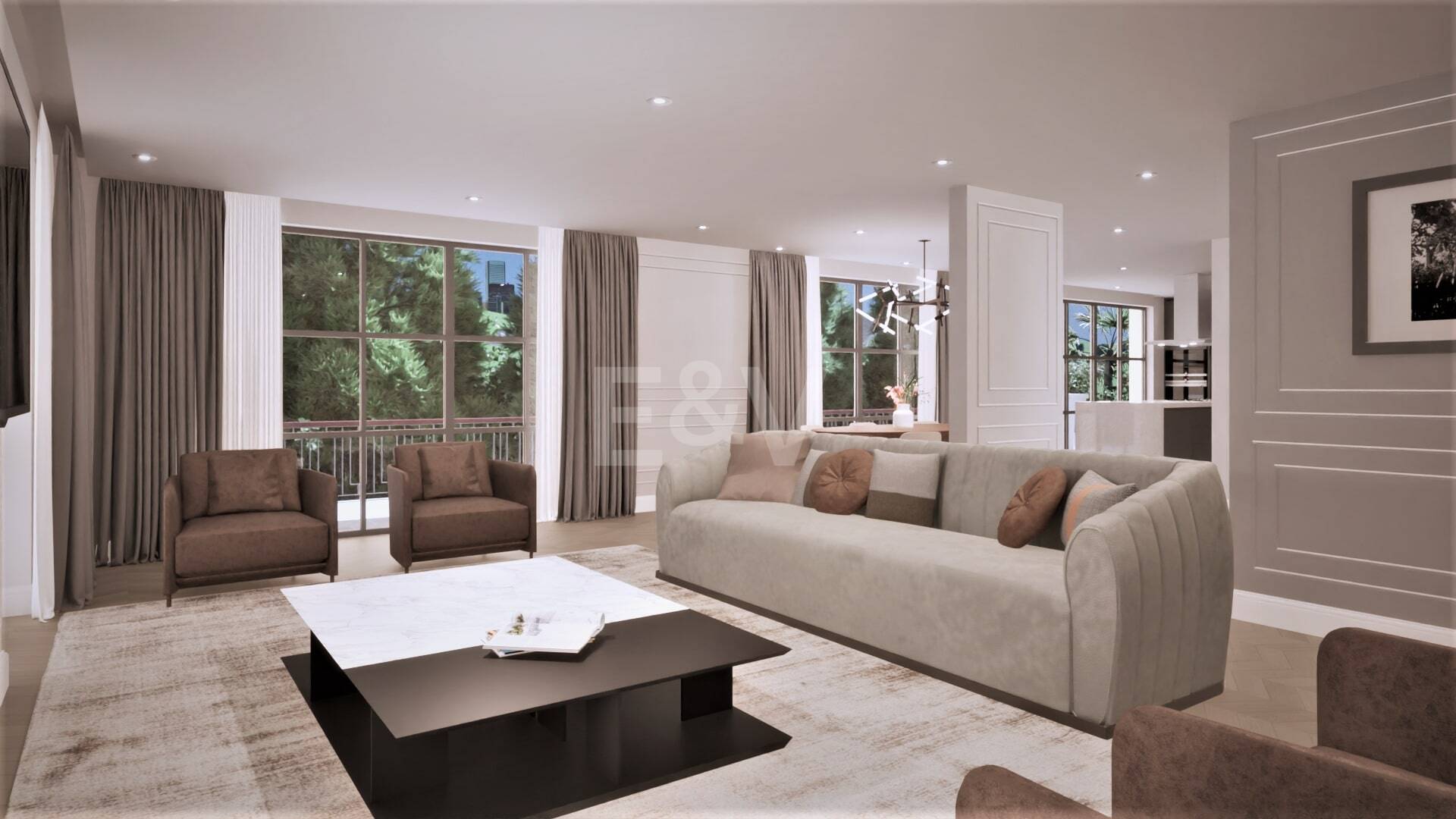 Chelsea styl designer Villa w Nueva Andalucia