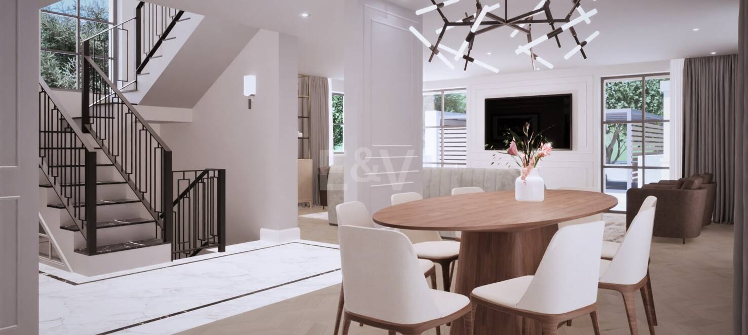 Chelsea stil designer Villa i Nueva Andalucia
