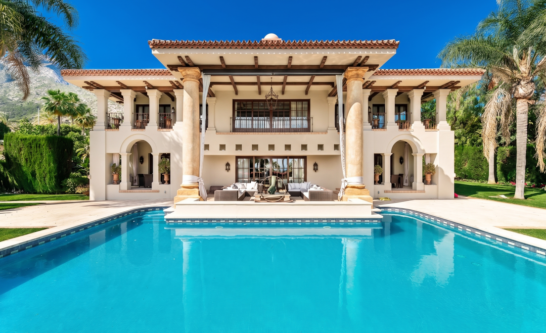 Wybitny Mansion z Breathtaking Views w Sierra Blanca