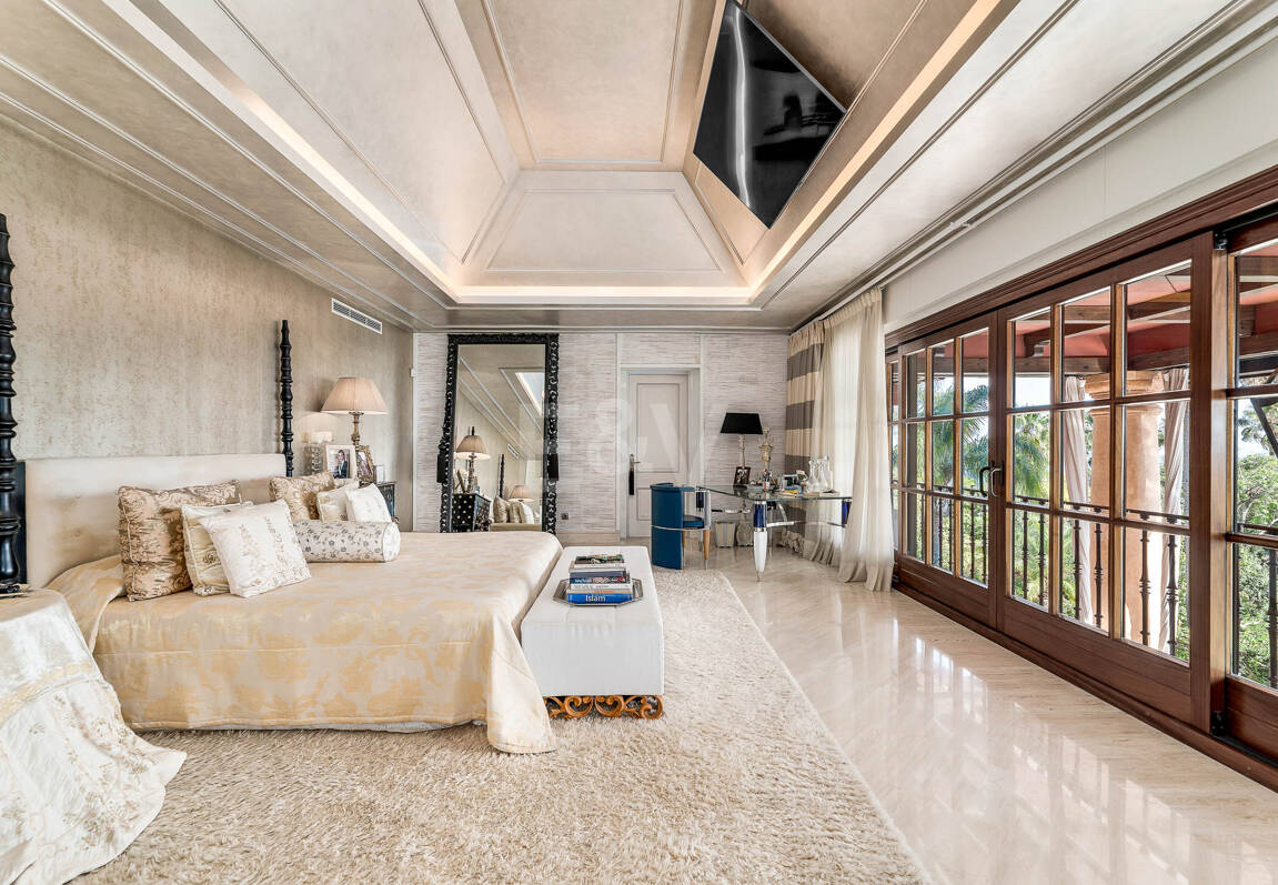 Utsökt herrgård med hisnande utsikt i Sierra Blanca