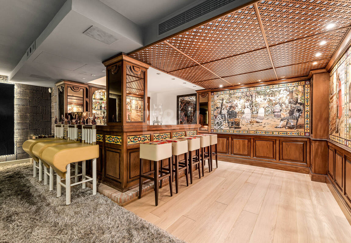 Utsökt herrgård med hisnande utsikt i Sierra Blanca