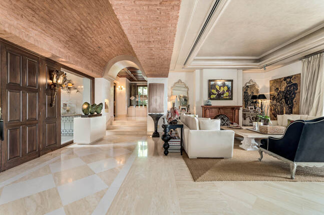 Utsökt herrgård med hisnande utsikt i Sierra Blanca