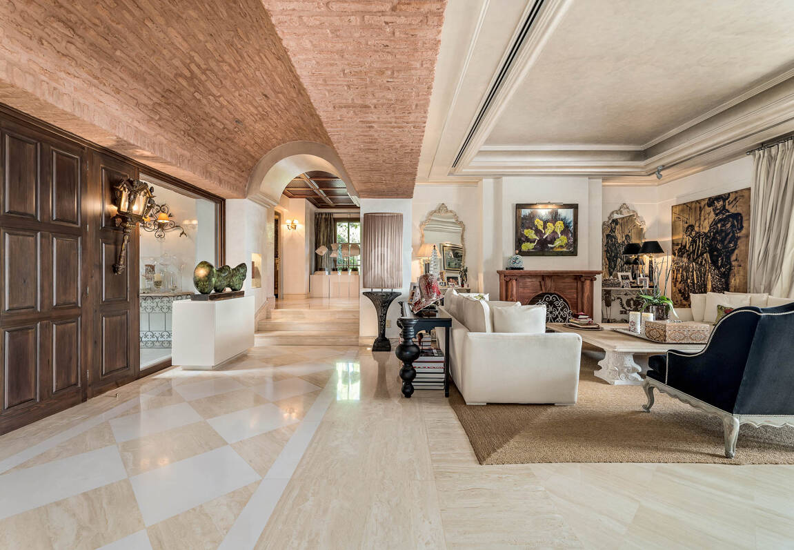 Utsökt herrgård med hisnande utsikt i Sierra Blanca