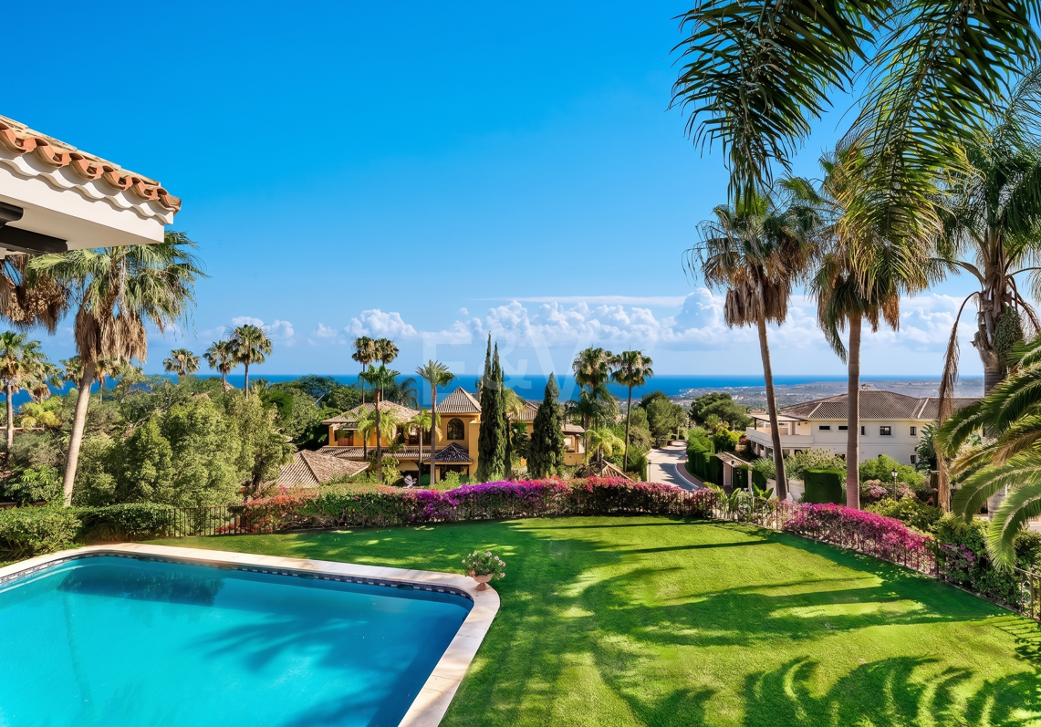 Exquisite Villa mit atemberaubender Außicht in Sierra Blanca