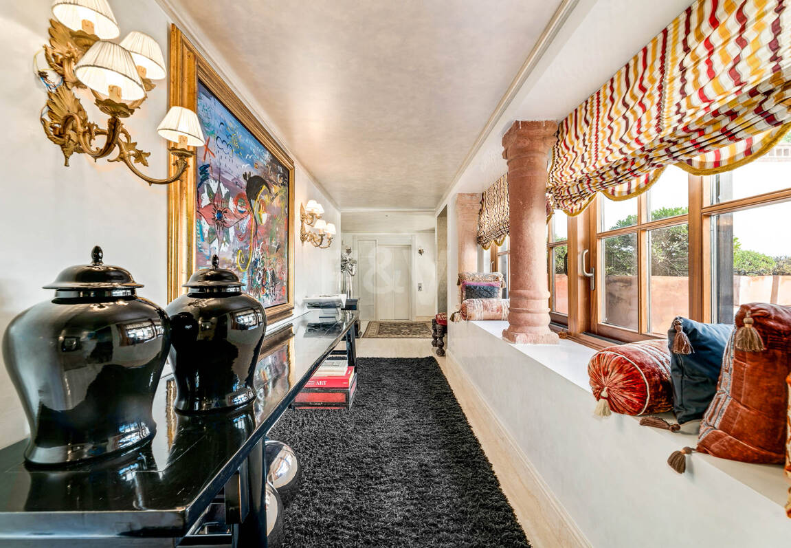 Utsökt herrgård med hisnande utsikt i Sierra Blanca