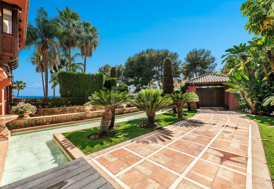 Utsökt herrgård med hisnande utsikt i Sierra Blanca