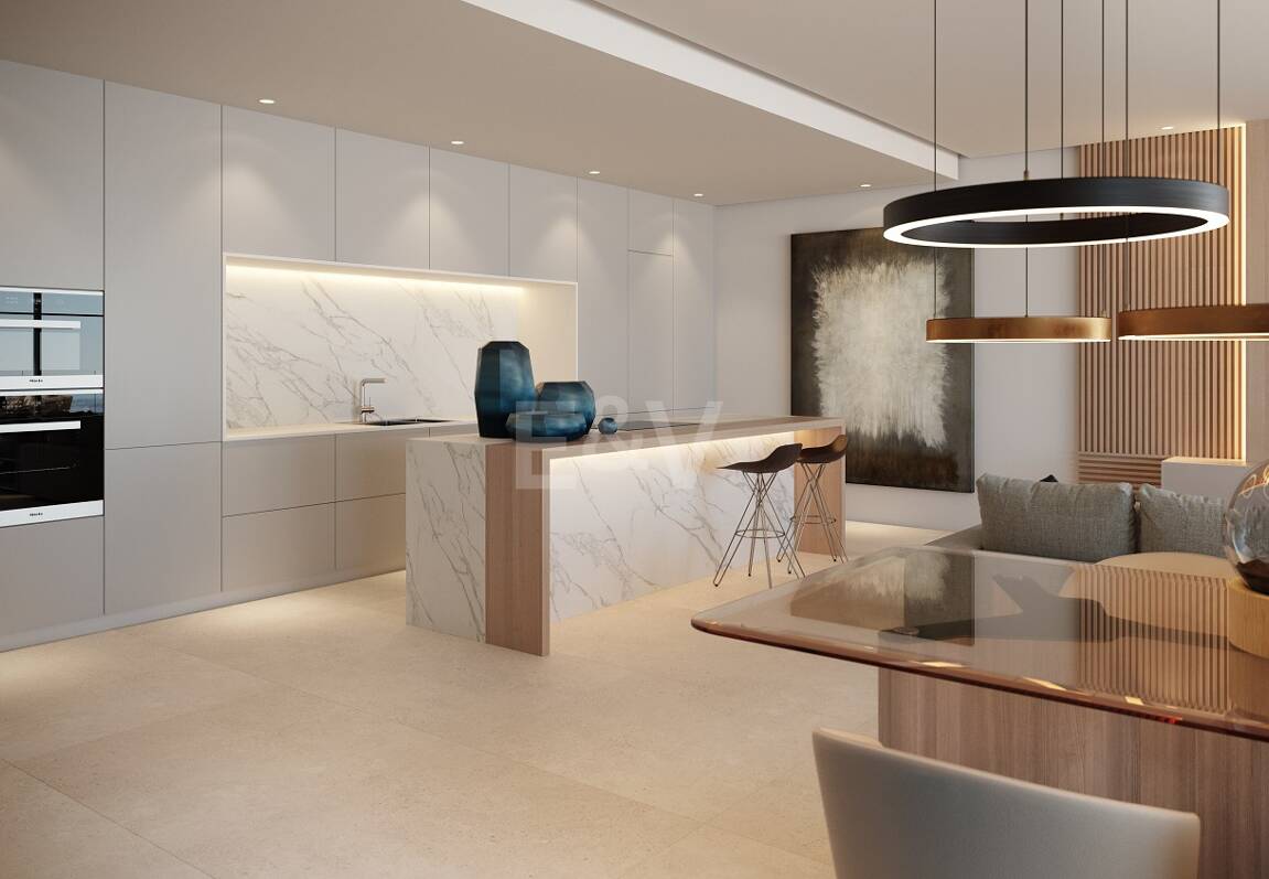 Penthouse mit einzigartigem zeitgenössischem Design