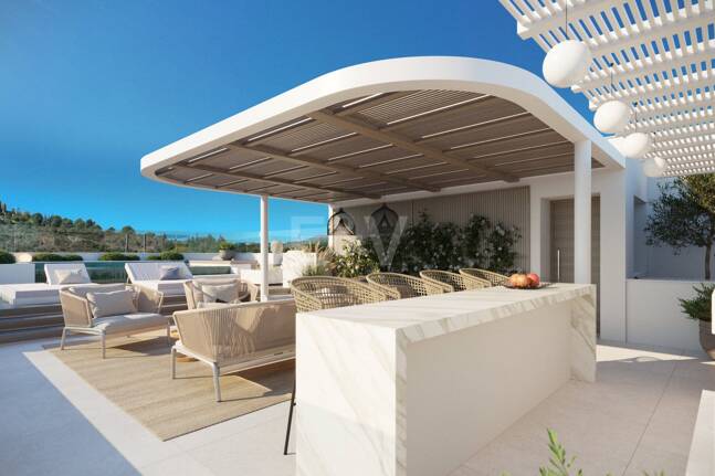 Penthouse mit einzigartigem zeitgenössischem Design