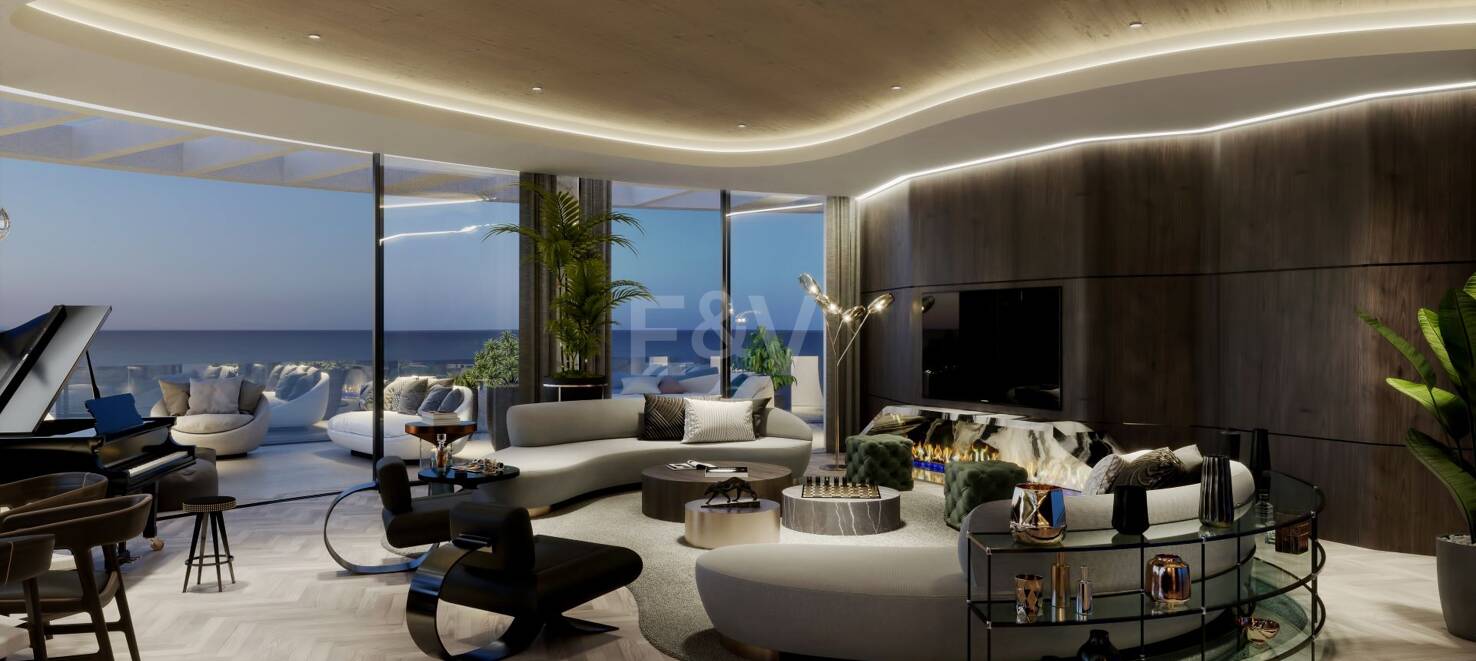 La Quinta: Penthouse med unik modern design